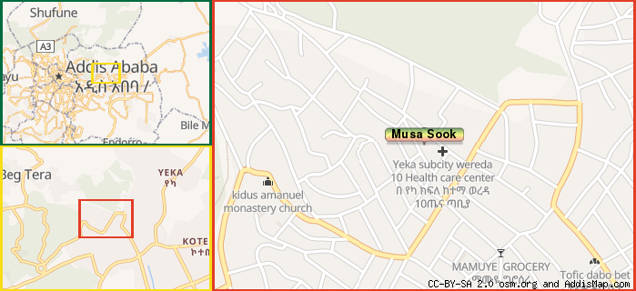 Map: How to find us.