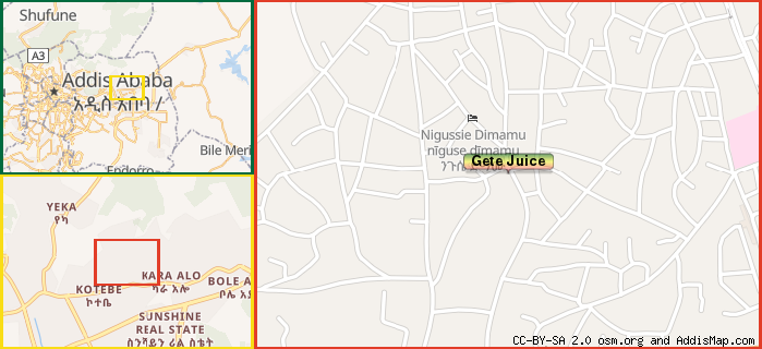 Map: How to find us.