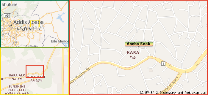 Map: How to find us.