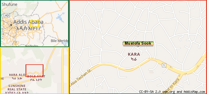 Map: How to find us.