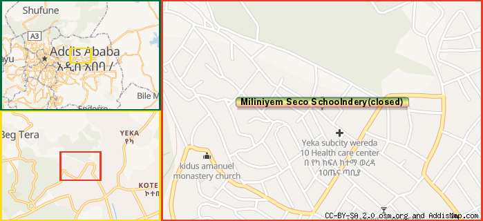 Map: How to find us.