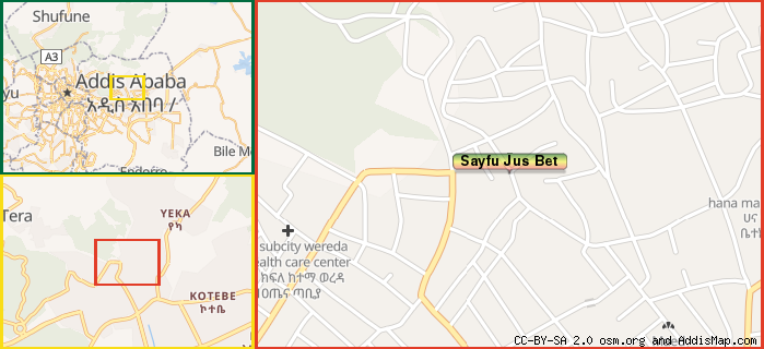 Map: How to find us.