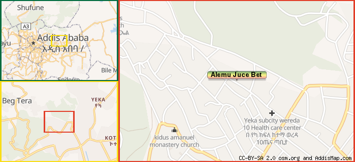 Map: How to find us.