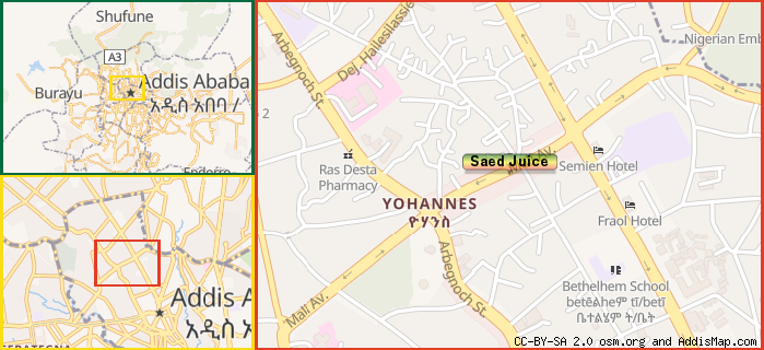 Map: How to find us.