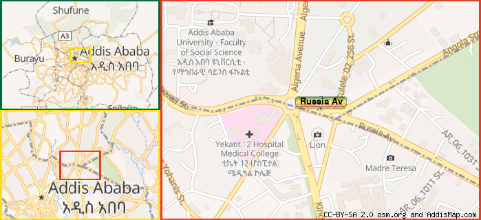 Map: How to find us.
