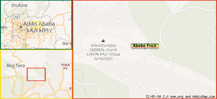 Map: How to find us.