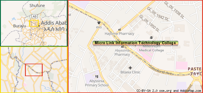 Map: How to find us.