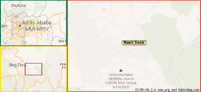 Map: How to find us.