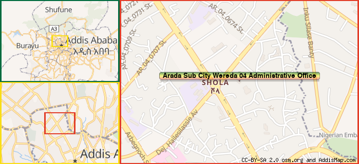 Map: How to find us.