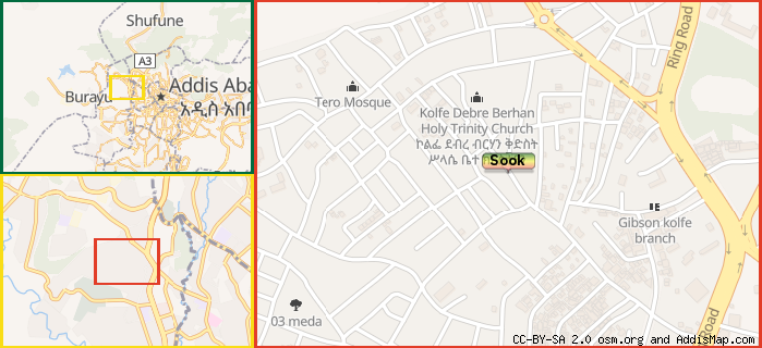 Map: How to find us.