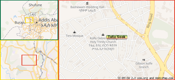 Map: How to find us.