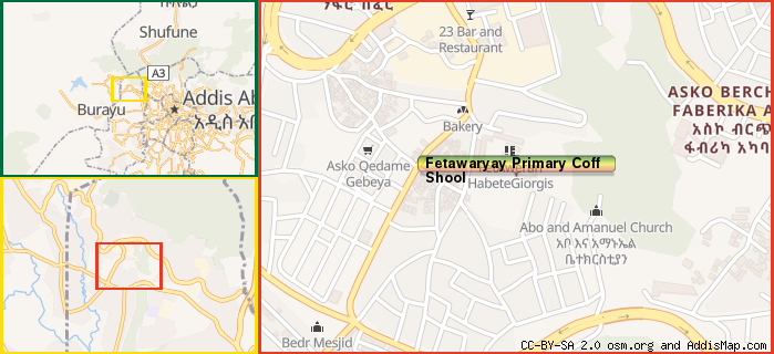Map: How to find us.