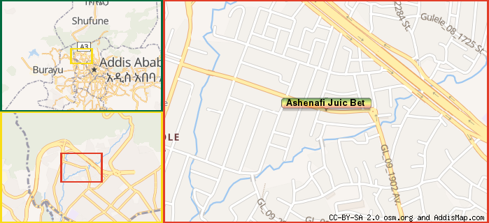 Map: How to find us.