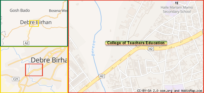 Map: How to find us.